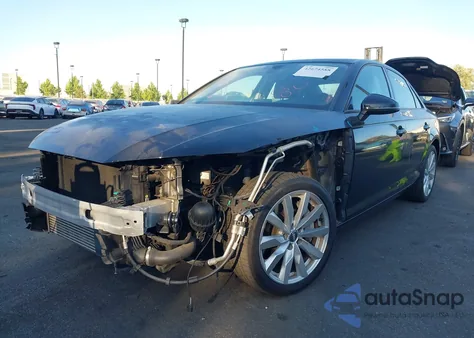 2017 Audi A4 2.0T Premium from USA, damaged, VIN WAUGNAF42HN011030